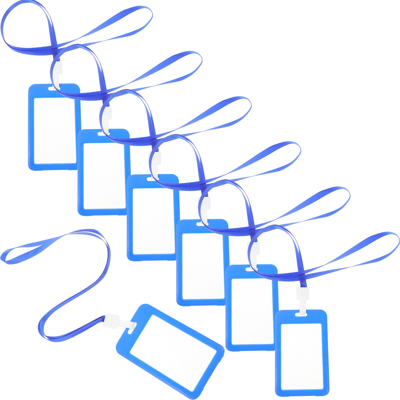 Lanyard Badge Holder - 10 buah tempat kartu identitas profesional
