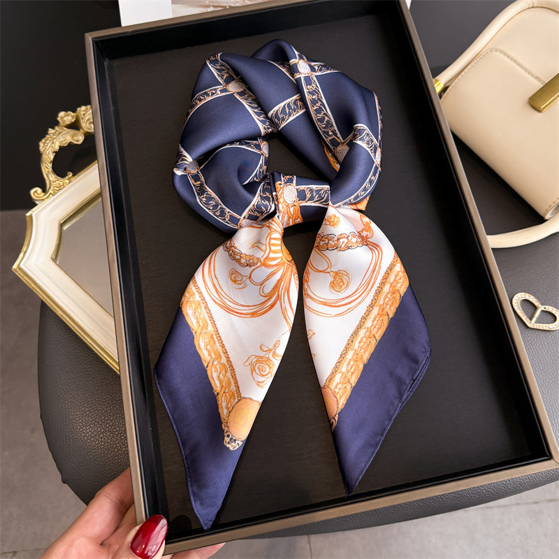 Syal Sutra Persegi Motif Ranta - Face Scarf Mask ulasan dan harga