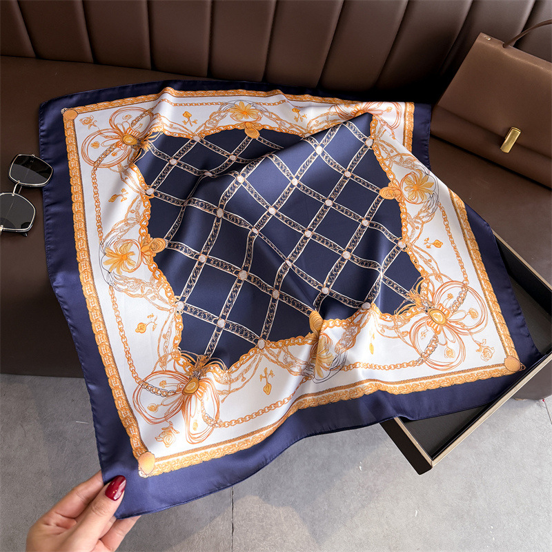 Syal Sutra Persegi Motif Ranta - Face Scarf Mask ulasan dan harga