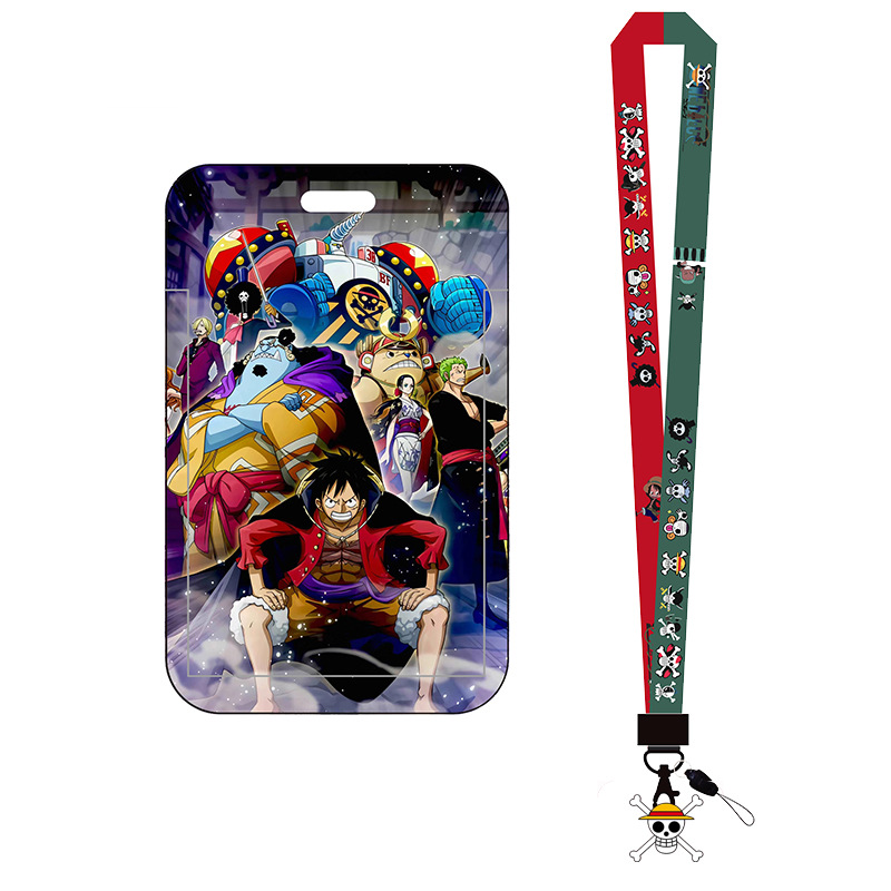 One Piece Luffy Zoro Chopper S - Lanyard Badge Holder ulasan dan harga