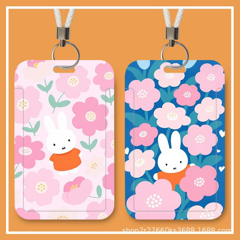 Dompet Kartu Kelinci Miffy yan - Lanyard Badge Holder ulasan dan harga