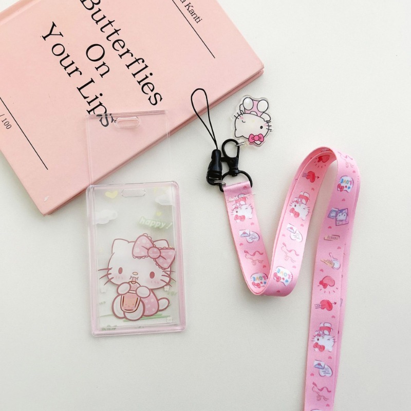 Tali Gantung Kartun Lucu Trans - Lanyard Badge Holder ulasan dan harga