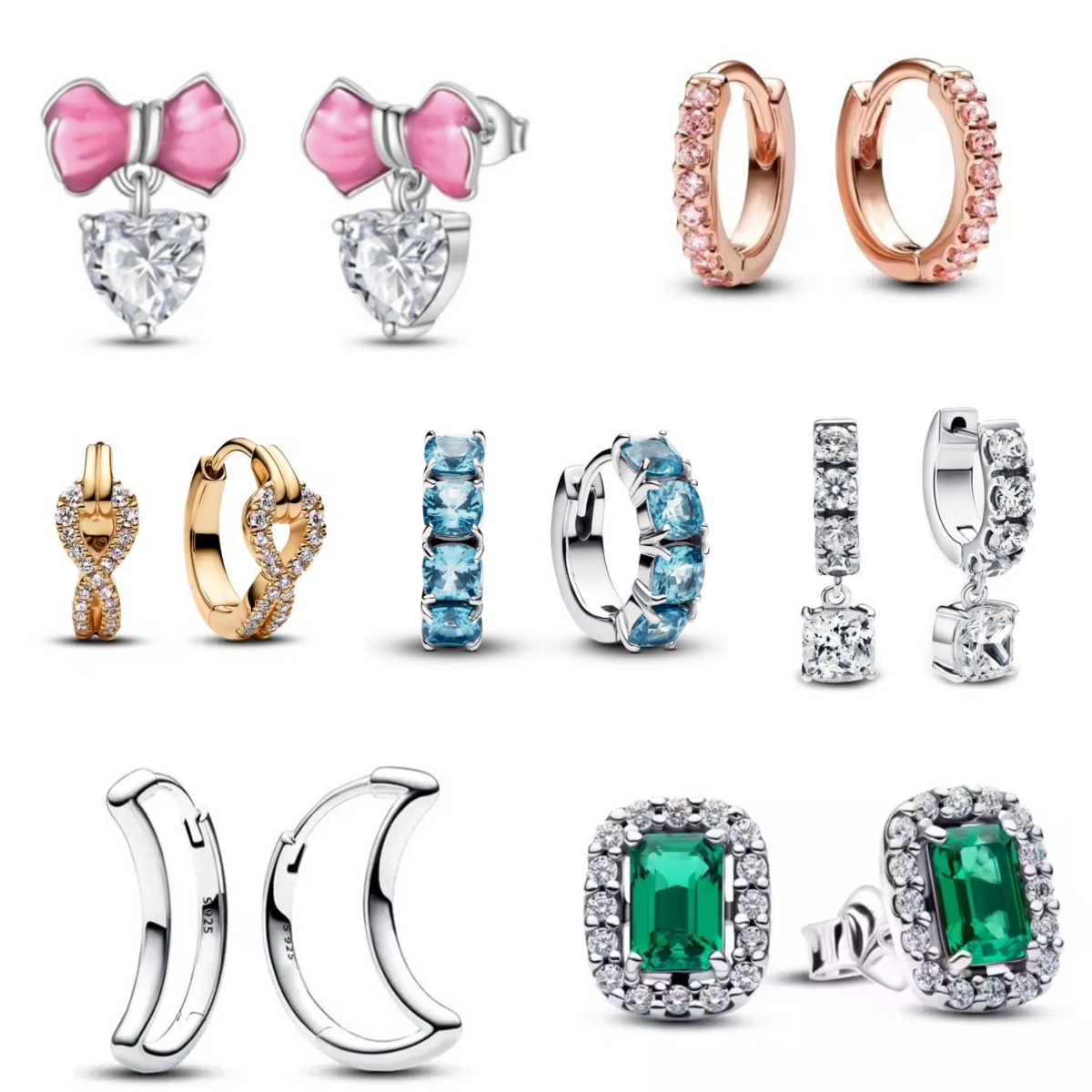 Anting Perak Sterling 925 Baru - Tie Clip Silver ulasan dan harga